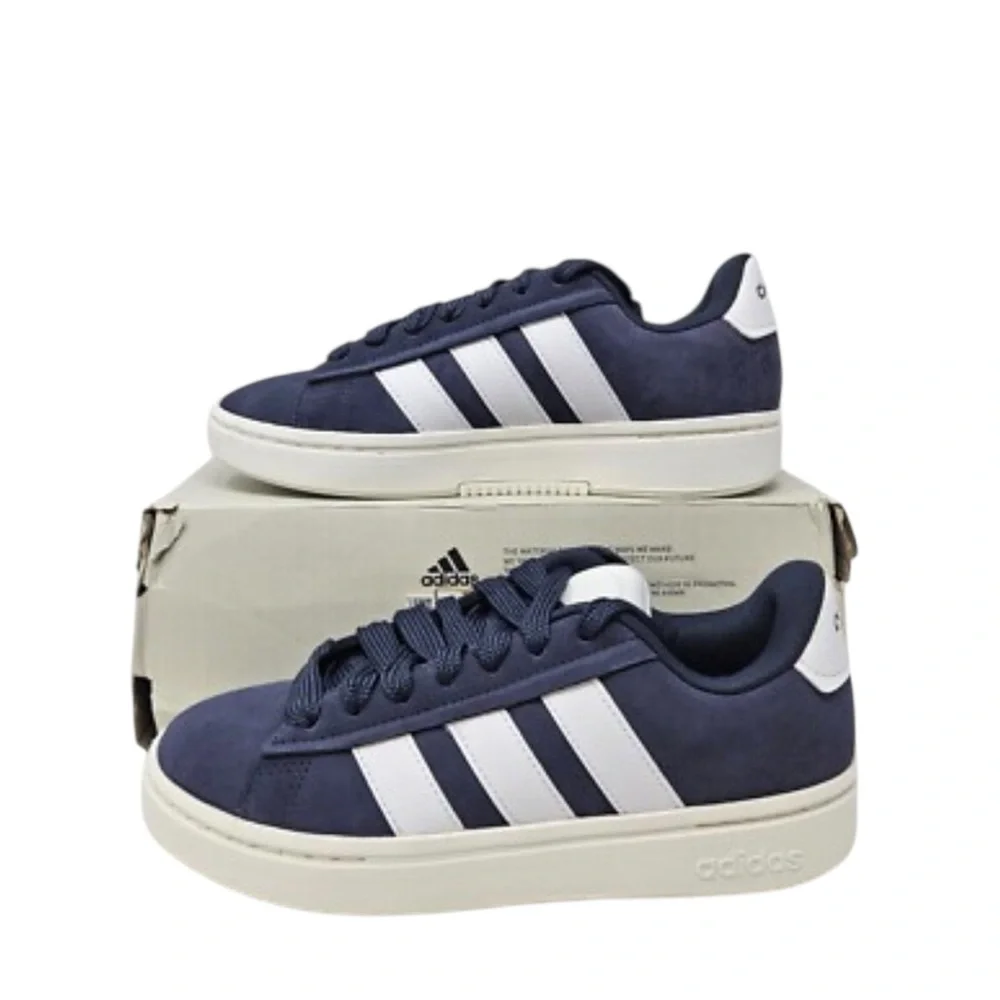 Adidas (NWT) Grand Court Alpha 00’s,  Blue and White Casual Sneakers - Picture 12 of 13